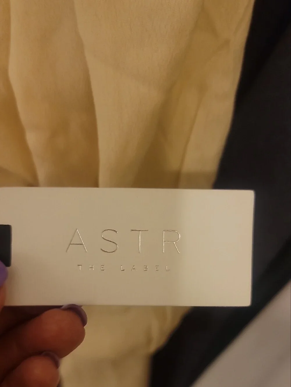 Astr delicate ruched